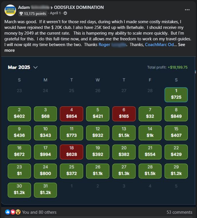 Free bet conversion testimonial